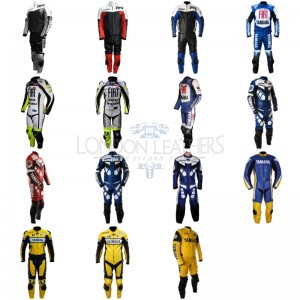 Custom Made YAMA Leather Motorcycle Suit Set 2